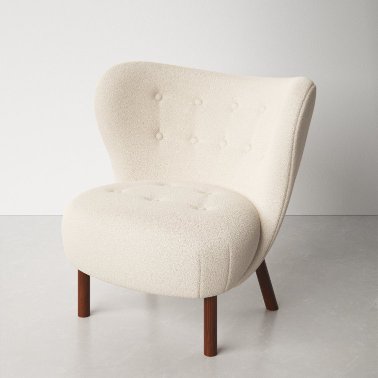 Upholstered wingback online chair